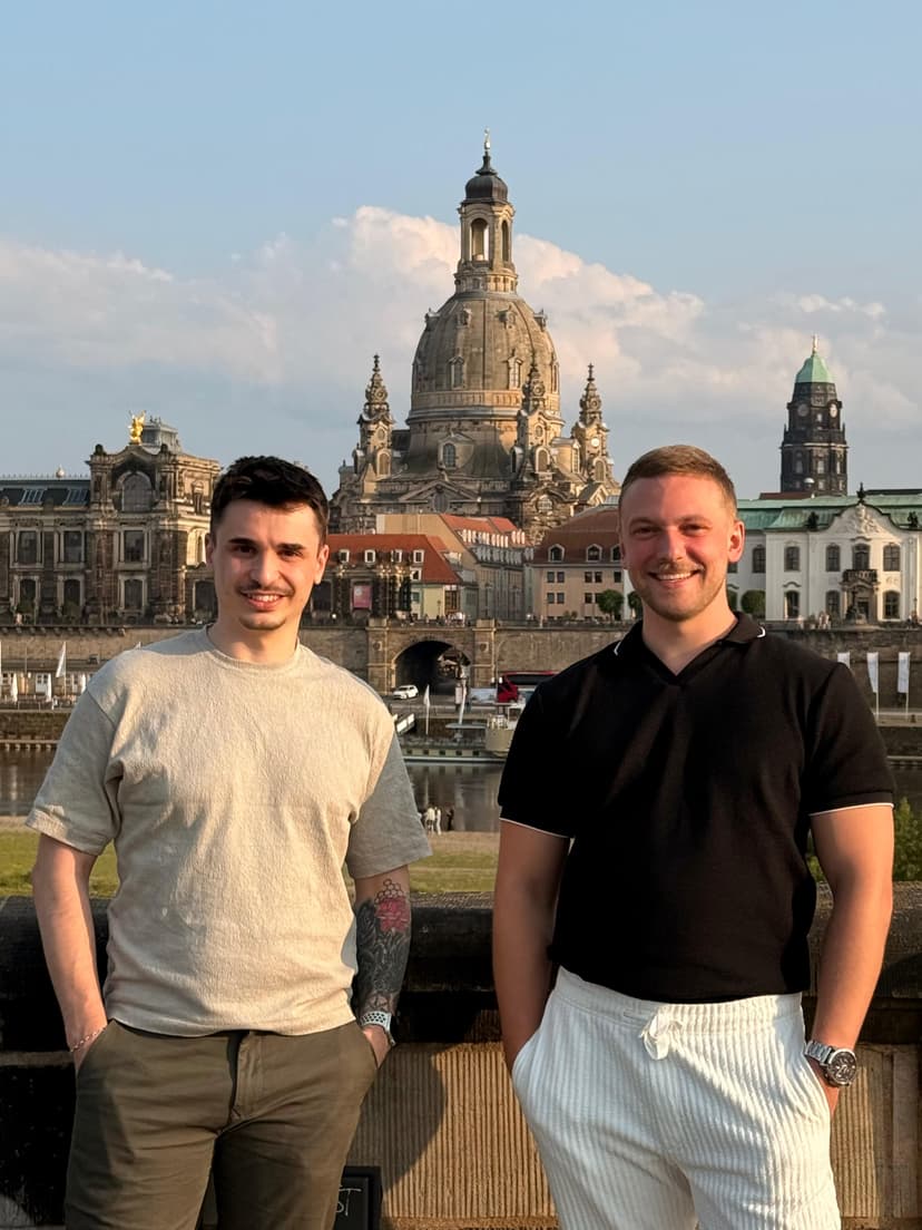 Rick und Luca von Zweisam in Dresden